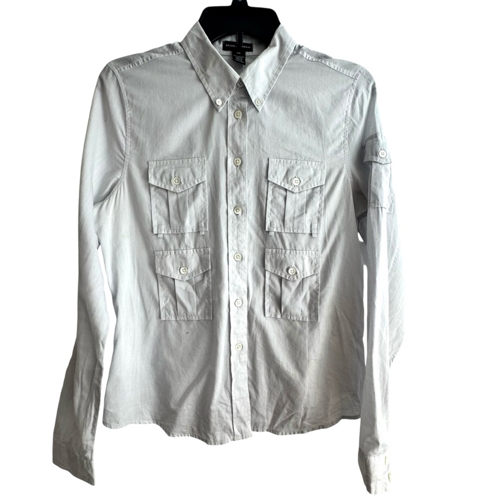 Club Monaco Carpenter Button Down women’s Shirt Size M